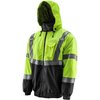 Lift Safety LIFT VizPro Bomber Jacket HiVizBlack AVB-17HVK2L